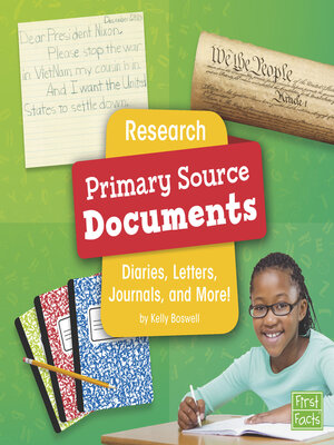 cover image of Research Primary Source Documents